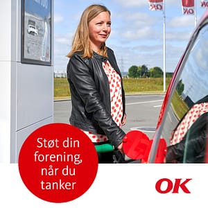 Infobillede fra OK benzin om støtte til HUSRUM Danmark
